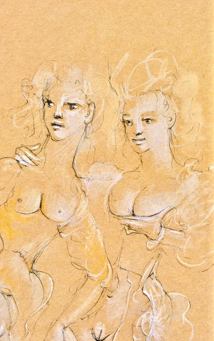 Lonor Fini, Composition, Fruits De La Passion, Xxe Sicle, Hliogravure