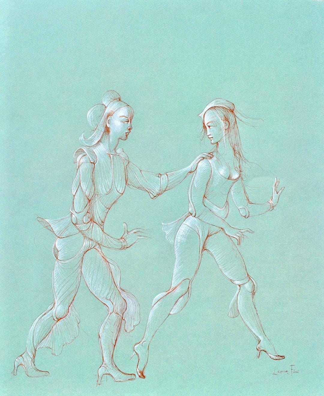 Lonor Fini, Composition, Fruits De La Passion, Xxe Sicle, Hliogravure