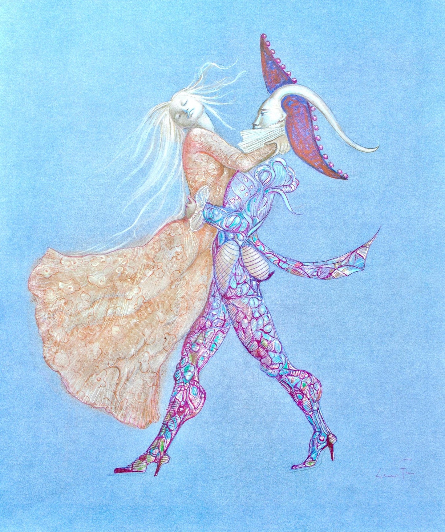 Lonor Fini, Composition, Fruits De La Passion, Xxe Sicle, Hliogravure