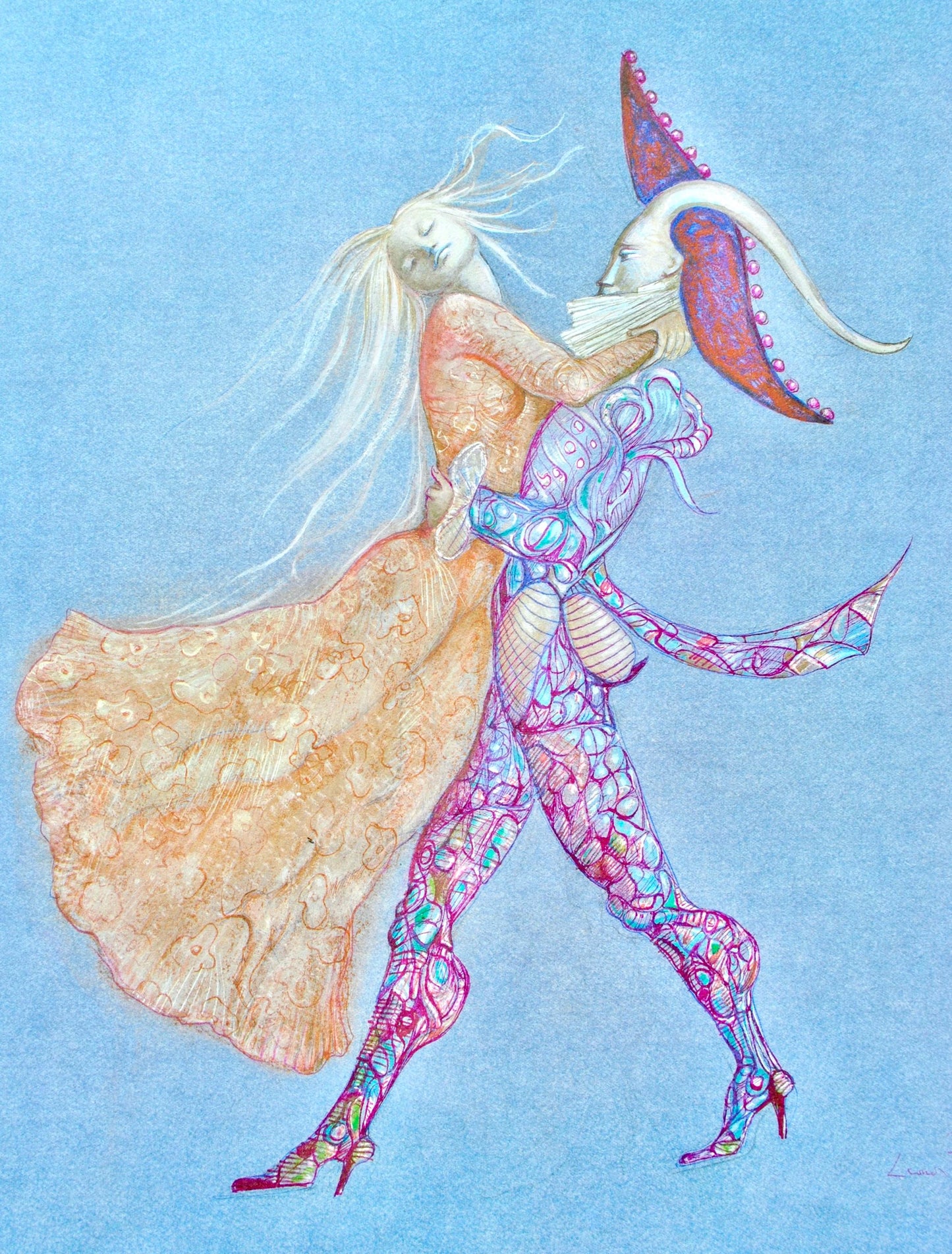 Lonor Fini, Composition, Fruits De La Passion, Xxe Sicle, Hliogravure