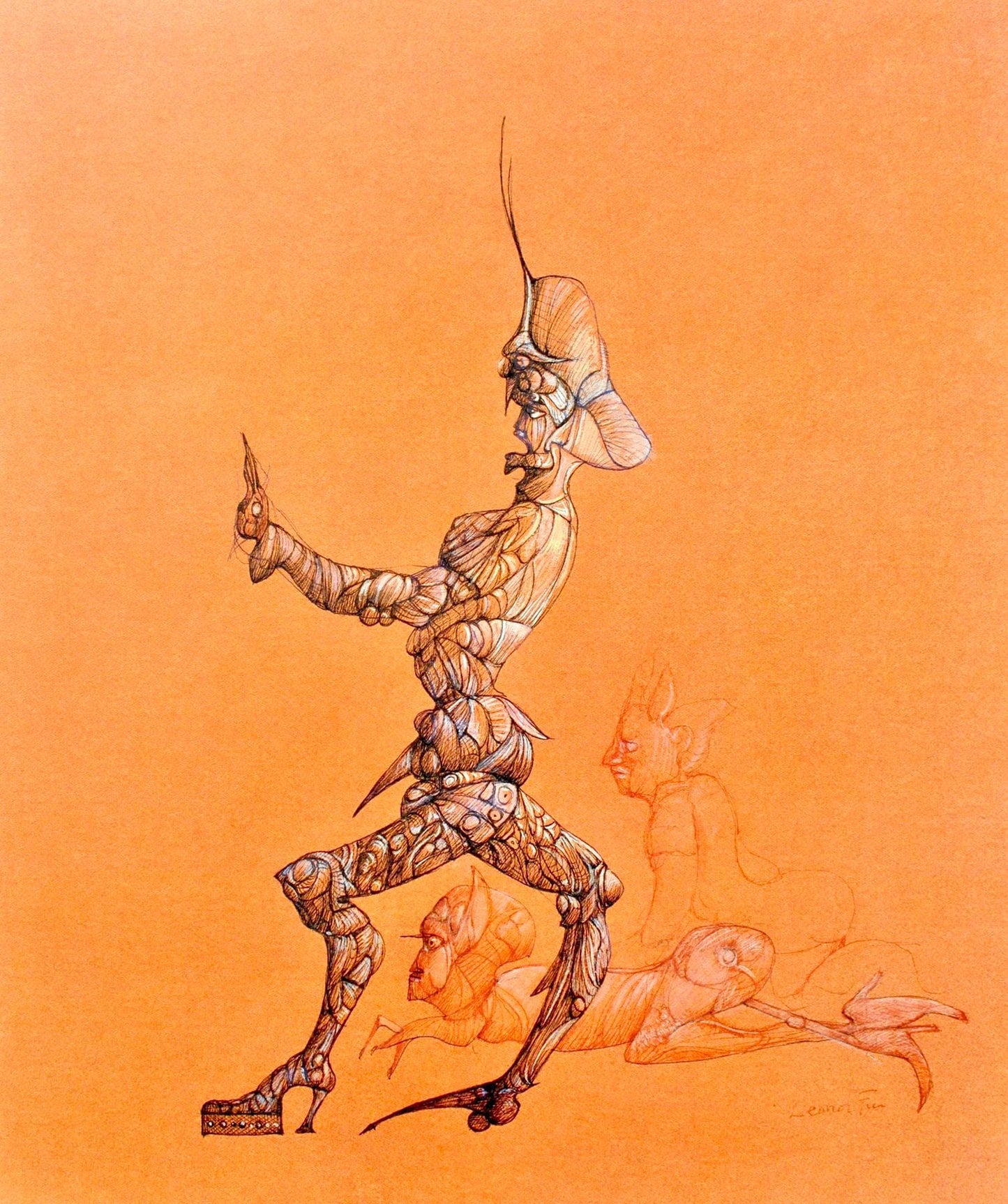 Lonor Fini, Composition, Fruits De La Passion, Xxe Sicle, Hliogravure