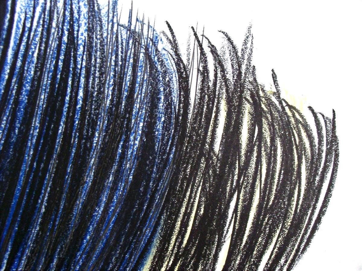 Hans Hartung, P. 1960-116, Hans Hartung, Peintres D'Aujourd'Hui, Hliogravure