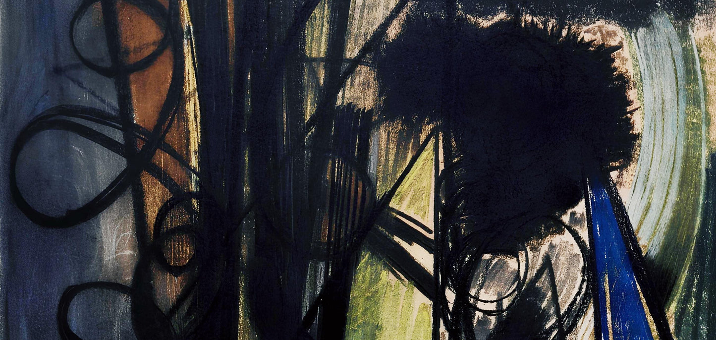 Hans Hartung, P. 1947-20, Hans Hartung, Peintres D'Aujourd'Hui, Hliogravure