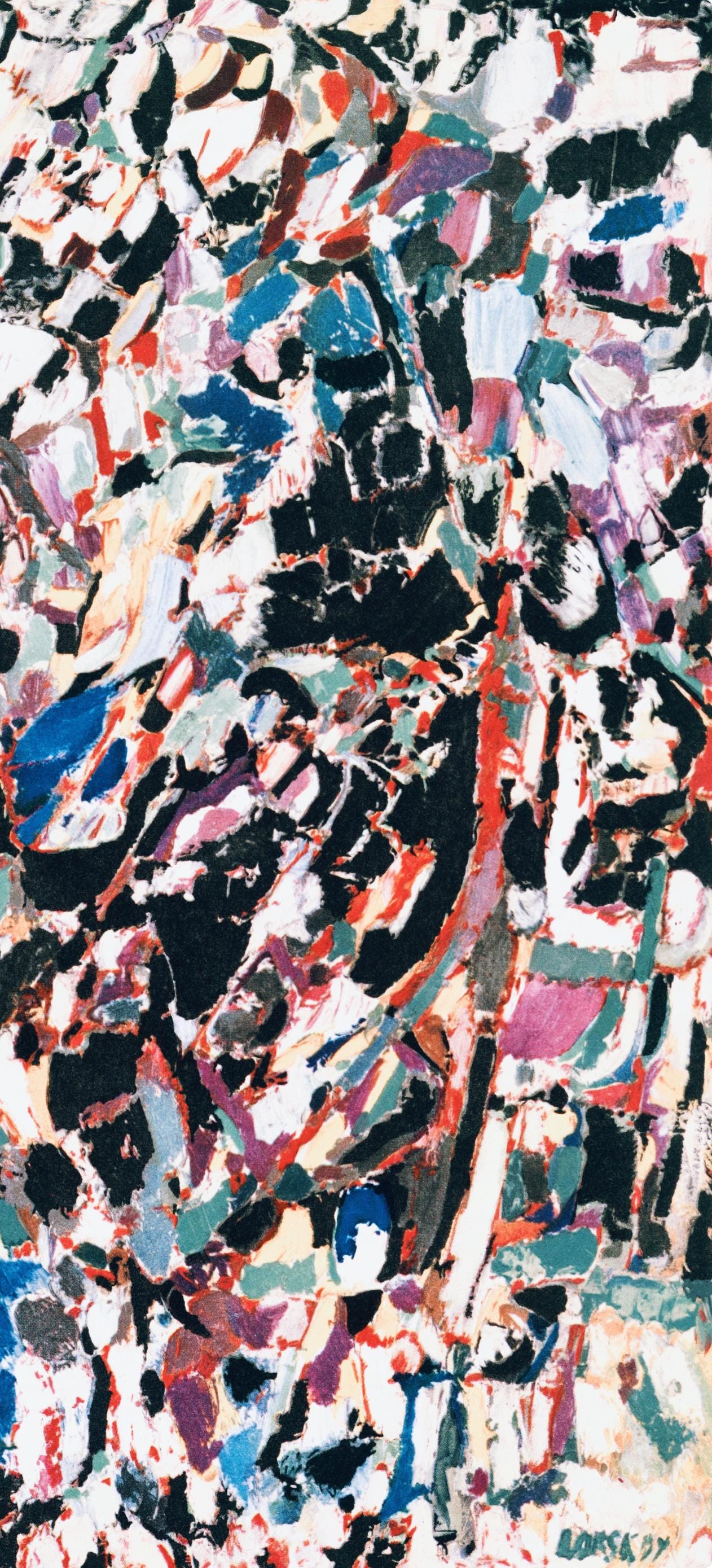 Andr Lanskoy, Tourbilion Noir, Andr Lanskoy, Peintres D'Aujourd'Hui, Hliogravure