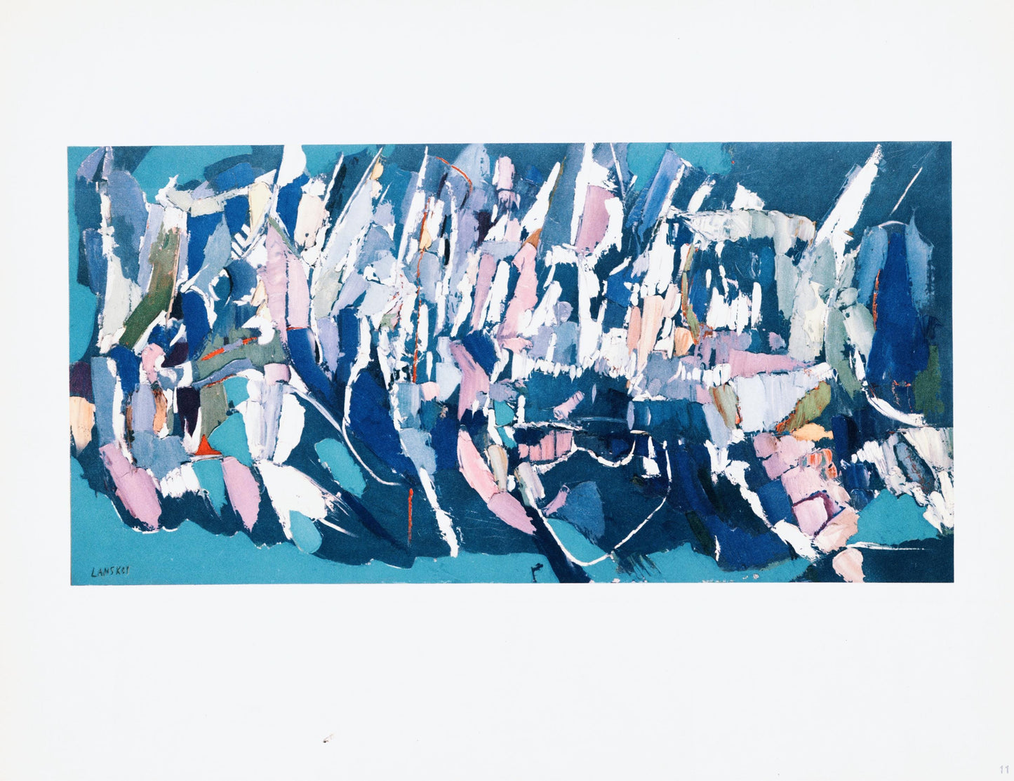 Andr Lanskoy, Ville Fantme, Andr Lanskoy, Peintres D'Aujourd'Hui, Hliogravure