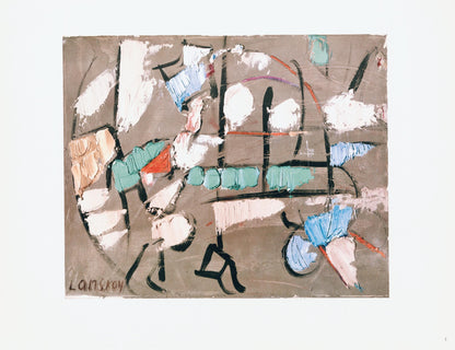 Andr Lanskoy, Les Briques Volantes, Andr Lanskoy, Peintres D'Aujourd'Hui, Hliogravure