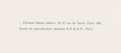 Andr Lanskoy, Chagrins Inutiles, Andr Lanskoy, Peintres D'Aujourd'Hui, Hliogravure