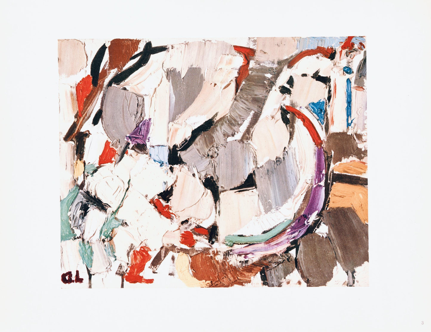 Andr Lanskoy, Chagrins Inutiles, Andr Lanskoy, Peintres D'Aujourd'Hui, Hliogravure