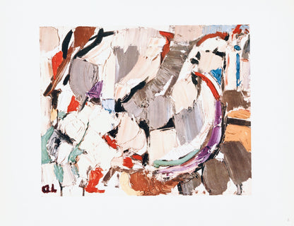 Andr Lanskoy, Chagrins Inutiles, Andr Lanskoy, Peintres D'Aujourd'Hui, Hliogravure