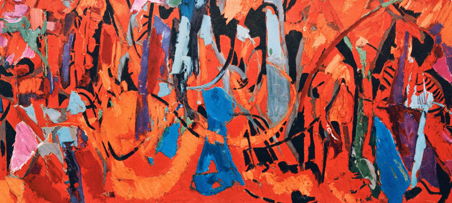 Andr Lanskoy, Contre-Attaque, Andr Lanskoy, Peintres D'Aujourd'Hui, Hliogravure