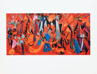 Andr Lanskoy, Contre-Attaque, Andr Lanskoy, Peintres D'Aujourd'Hui, Hliogravure