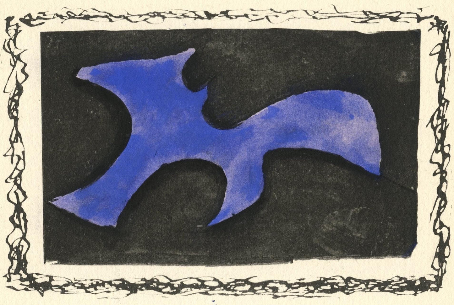 Georges Braque, Forme, Georges Braque, Le Solitaire, Xxe Sicle, Lithograph