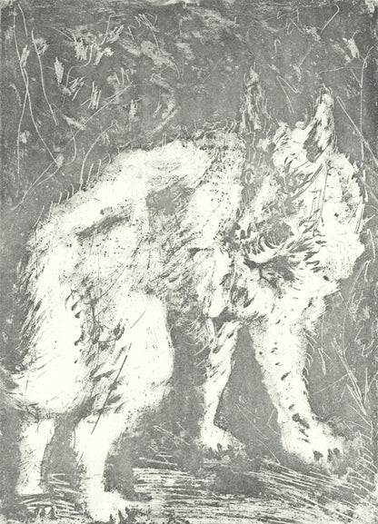 Pablo Picasso, Le Loup (The Wolf) (Orozco P.82), Histoire Naturelle, Lithograph
