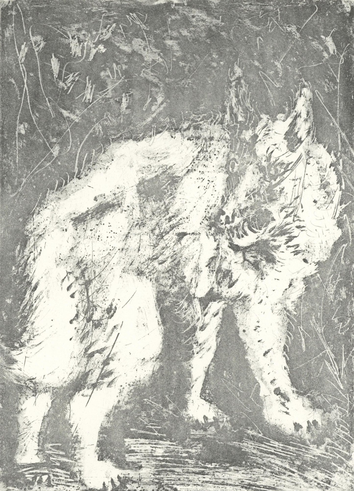 Pablo Picasso, Le Loup (The Wolf) (Orozco P.82), Histoire Naturelle, Lithograph