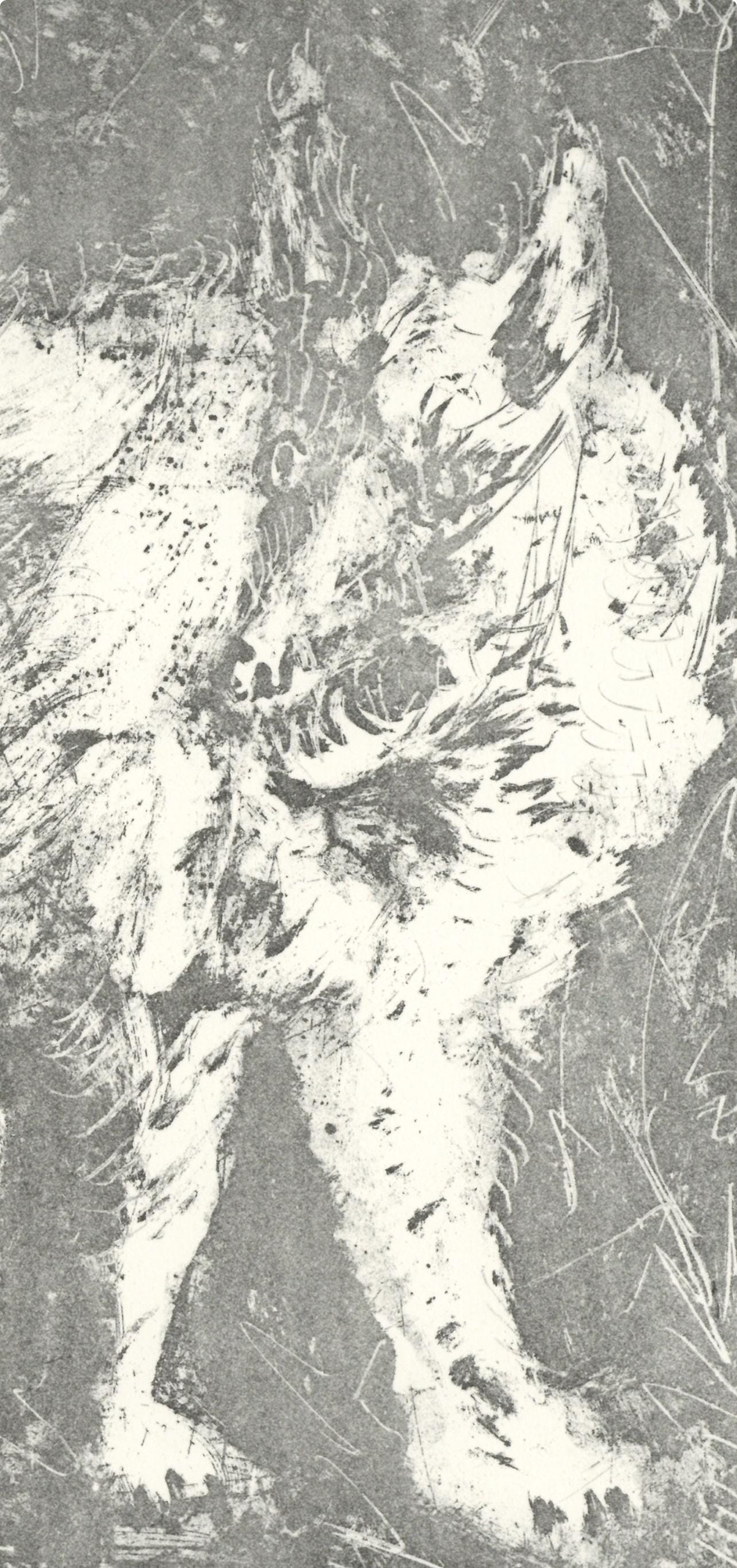 Pablo Picasso, Le Loup (The Wolf) (Orozco P.82), Histoire Naturelle, Lithograph