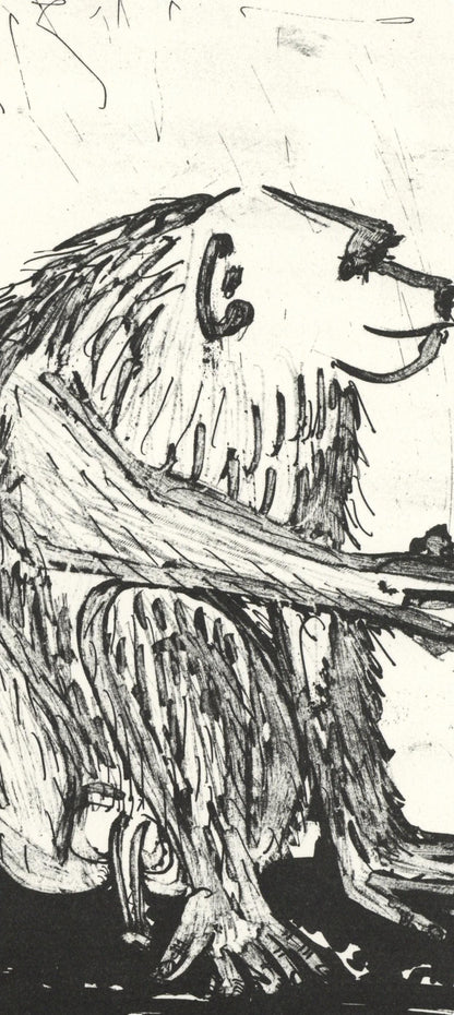 Pablo Picasso, Le Singe (The Monkey) (Orozco P.82), Histoire Naturelle, Lithograph
