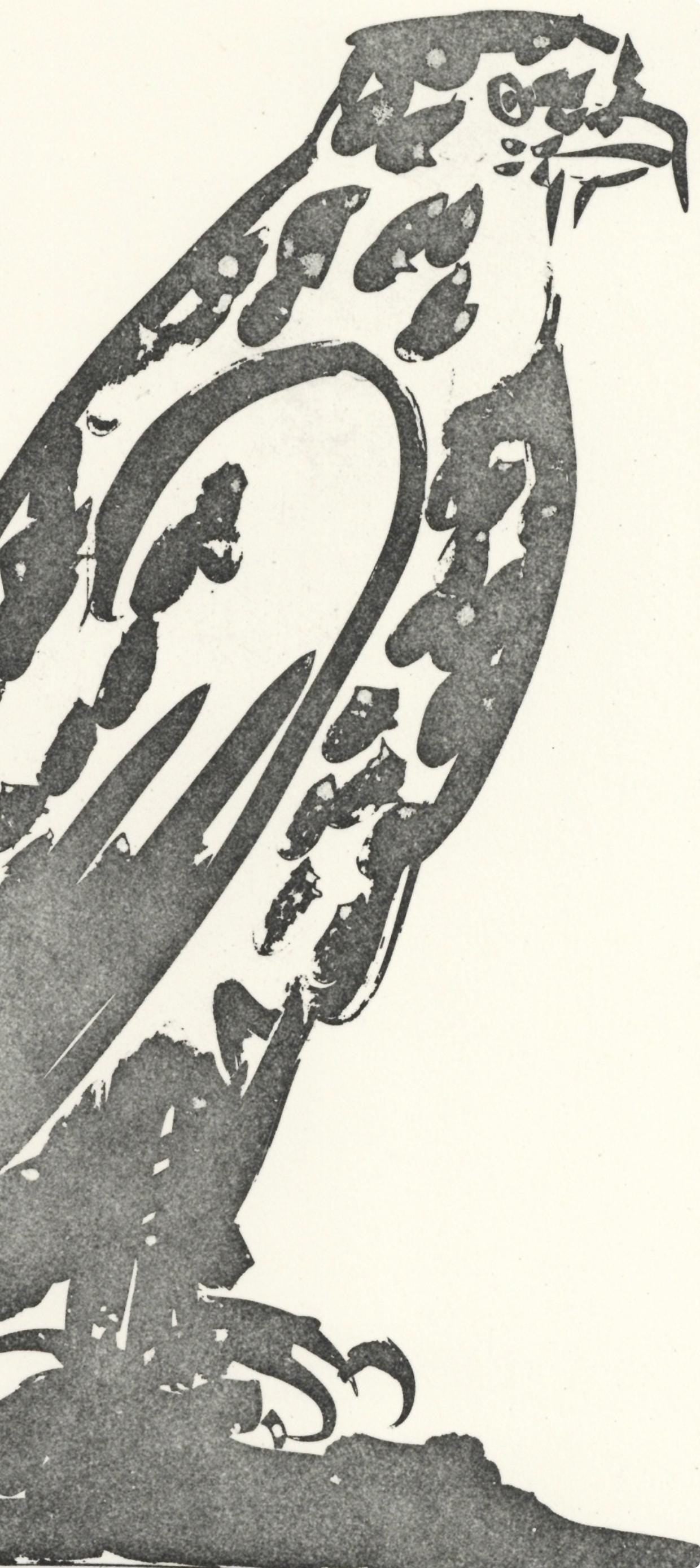 Pablo Picasso, L'Pervier (The Hawk) (Orozco P.82), Histoire Naturelle, Lithograph