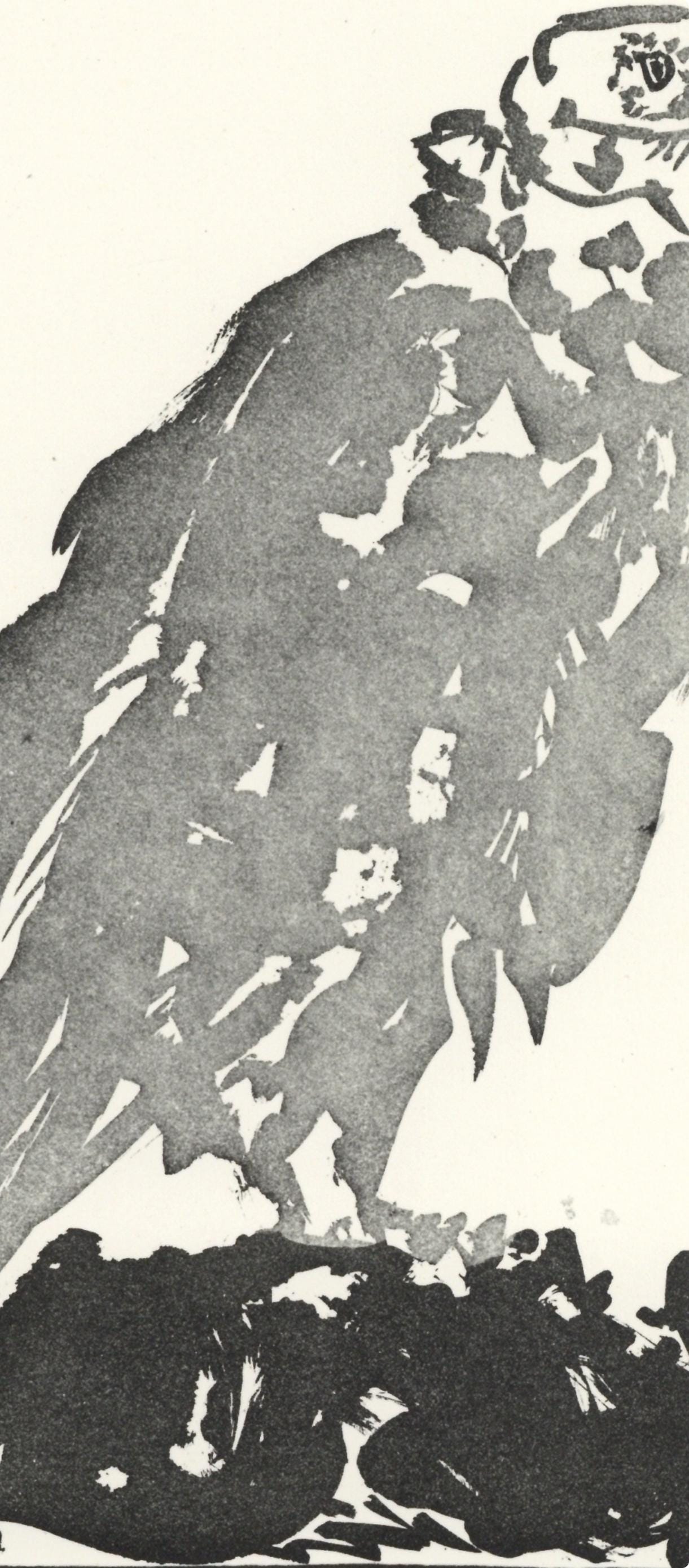 Pablo Picasso, Le Vautour (The Vulture) (Orozco P.82), Histoire Naturelle, Lithograph