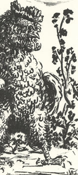 Pablo Picasso, Le Coq (The Rooster) (Orozco P.82), Histoire Naturelle, Lithograph
