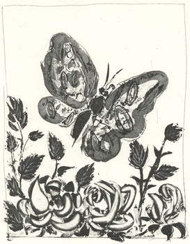 Pablo Picasso, Le Papillon (The Butterfly) (Orozco P.82), Histoire Naturelle, Lithograph