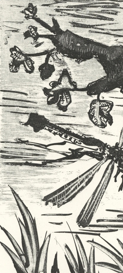 Pablo Picasso, La Libellule (The Dragonfly) (Orozco P.82), Histoire Naturelle, Lithograph