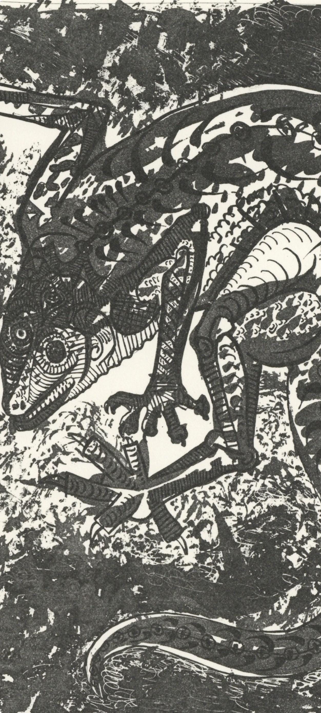 Pablo Picasso, Le Lzard (The Lizard) (Orozco P.82), Histoire Naturelle, Lithograph
