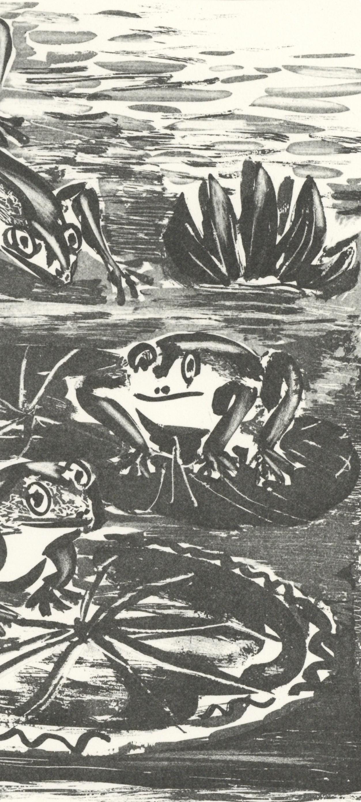 Pablo Picasso, La Grenouille (The Frog) (Orozco P.82), Histoire Naturelle, Lithograph