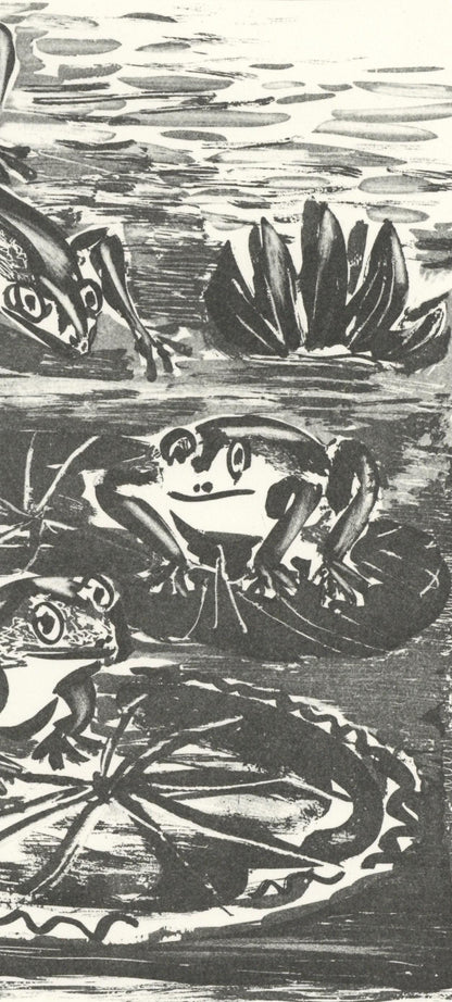 Pablo Picasso, La Grenouille (The Frog) (Orozco P.82), Histoire Naturelle, Lithograph