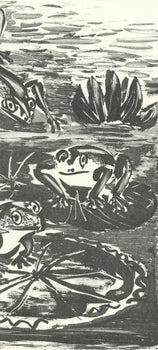 Pablo Picasso, La Grenouille (The Frog) (Orozco P.82), Histoire Naturelle, Lithograph