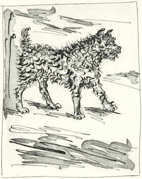 Pablo Picasso, Le Chien (The Dog) (Orozco P.82), Histoire Naturelle, Lithograph