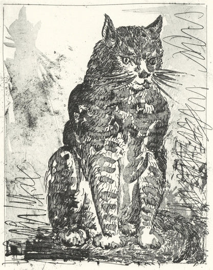 Pablo Picasso, Le Chat (The Cat) (Orozco P.82), Histoire Naturelle, Lithograph