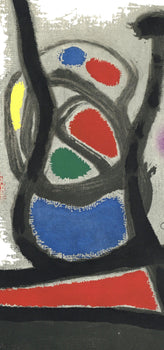 Joan Mir, L'Oiseau Solaire, L'Oiseau Lunaire, Tincelles (Cramer 117; Dupin 447-48), Lithograph