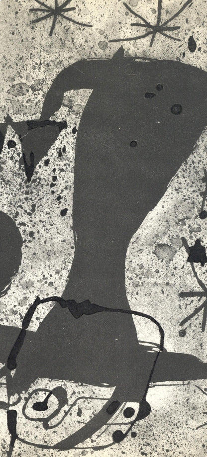 Joan Mir, L'Oiseau Solaire, L'Oiseau Lunaire, Tincelles (Cramer 117; Dupin 447-48), Lithograph