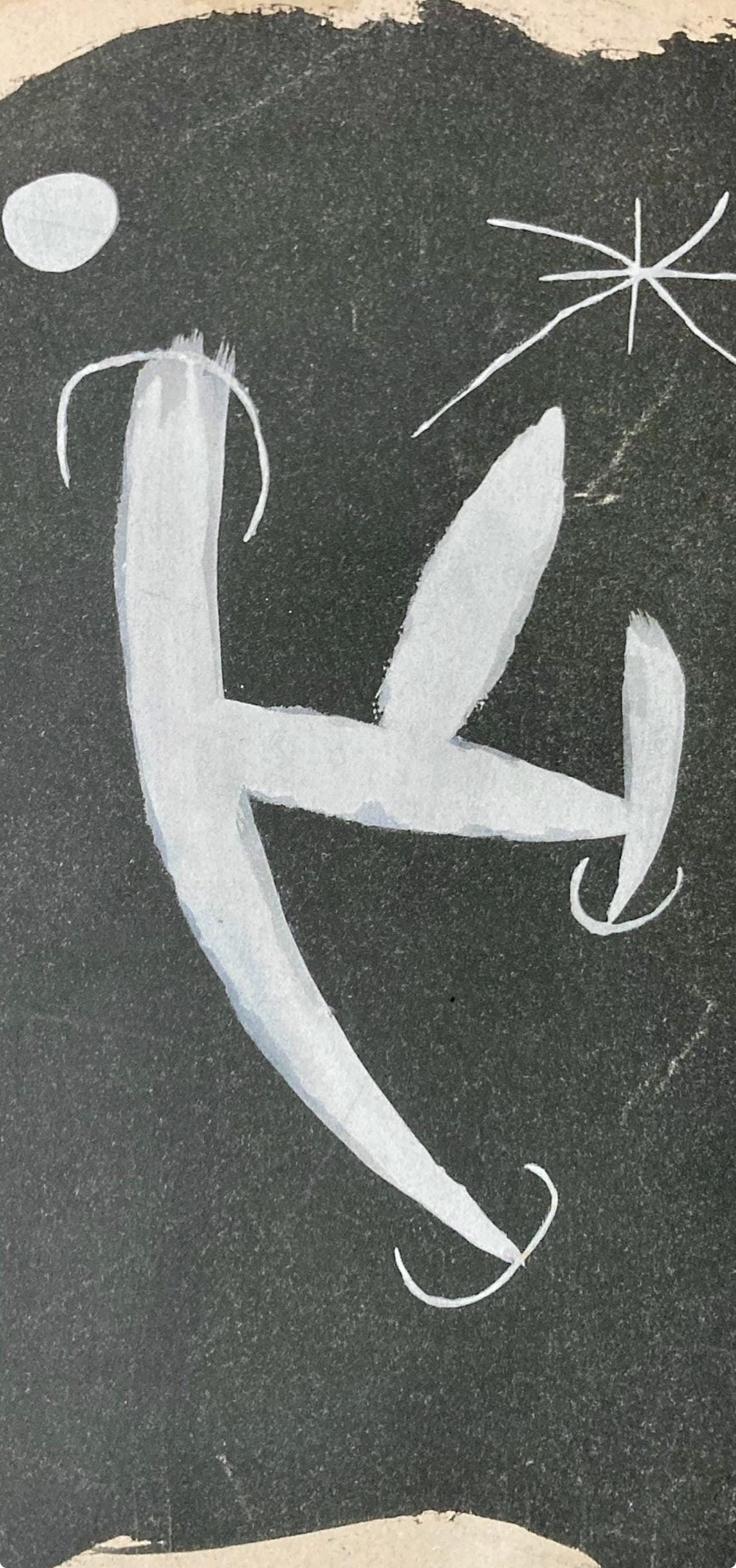 Joan Mir, L'Oiseau Solaire, L'Oiseau Lunaire, Tincelles (Cramer 117; Dupin 447-48), Lithograph