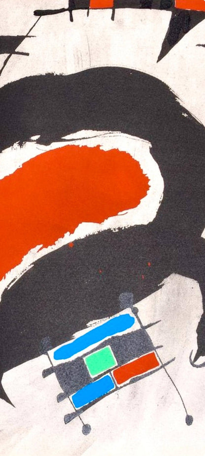 Joan Mir, L'Oiseau Solaire, L'Oiseau Lunaire, Tincelles (Cramer 117; Dupin 447-48), Lithograph