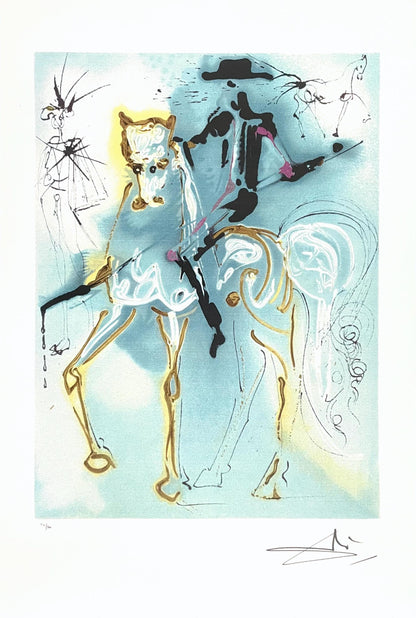 Salvador Dali, Le Picador, Signed, Offset Lithograph