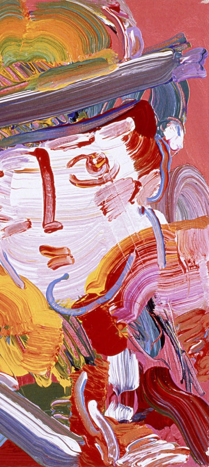 Peter Max, Abstract Zero, Hand Signed, Official Lithograph