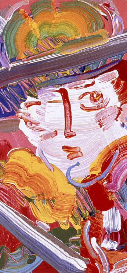 Peter Max, Abstract Zero, Hand Signed, Official Lithograph