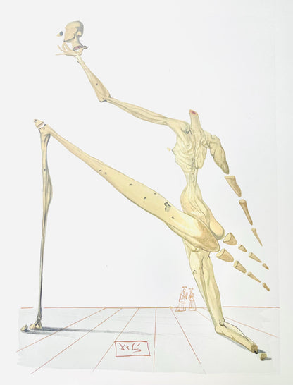 Salvador Dali, Hlle Xxviii (Michler/Lpsinger 1039-1138; Field 189-200), Die Gttliche Komdie,
