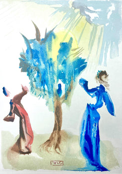 Salvador Dali, Fegefeuer Xxiv (Michler/Lpsinger 1039-1138; Field 189-200), Die Gttliche Komdie,