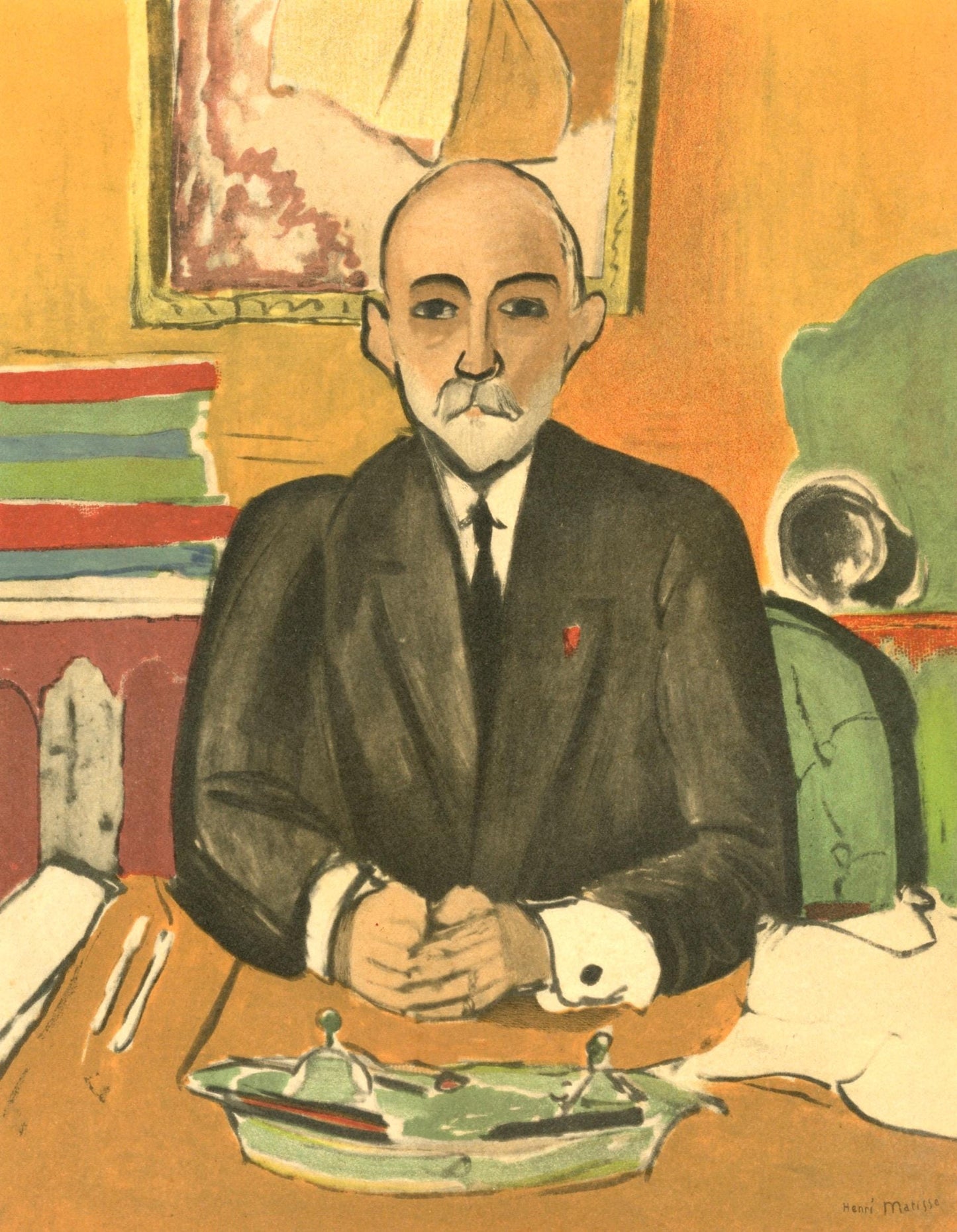 Henri Matisse, Auguste Pellerin, Portraits Par Henri Matisse, Lithograph