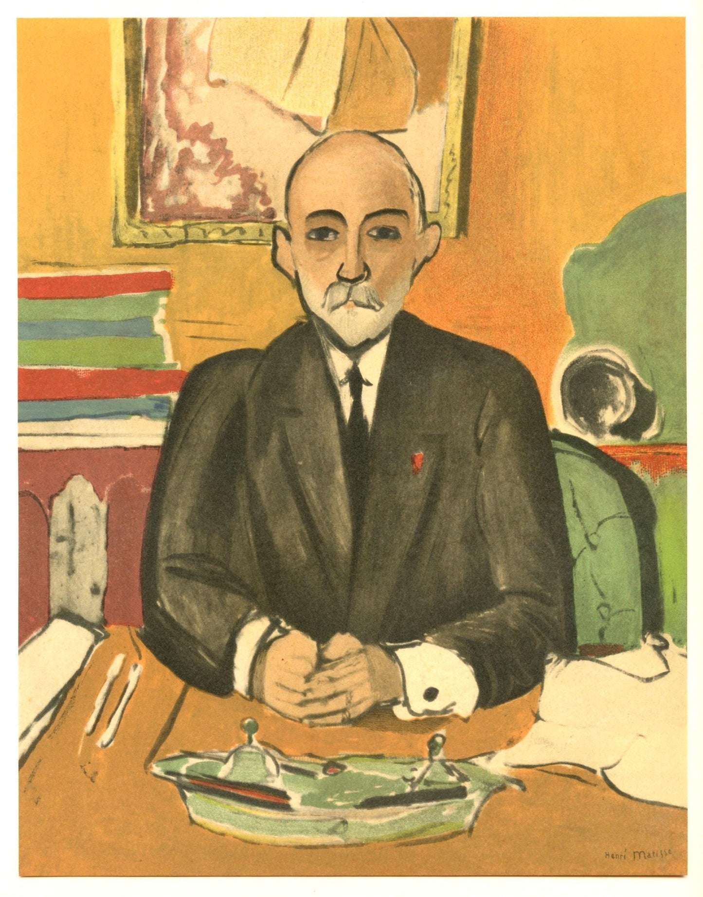 Henri Matisse, Auguste Pellerin, Portraits Par Henri Matisse, Lithograph