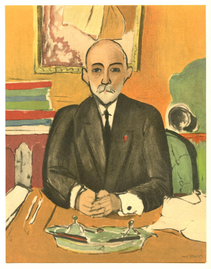 Henri Matisse, Auguste Pellerin, Portraits Par Henri Matisse, Lithograph