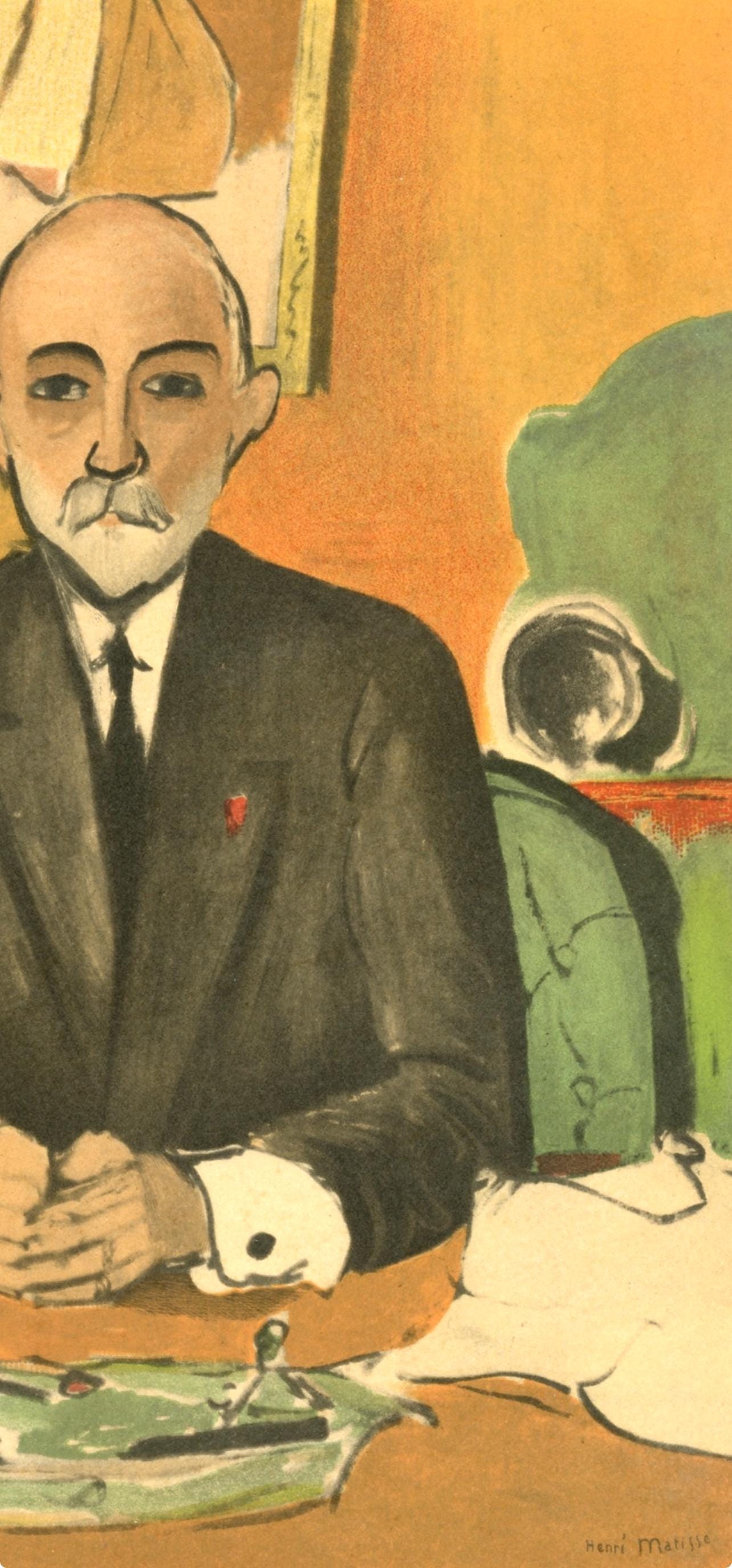 Henri Matisse, Auguste Pellerin, Portraits Par Henri Matisse, Lithograph