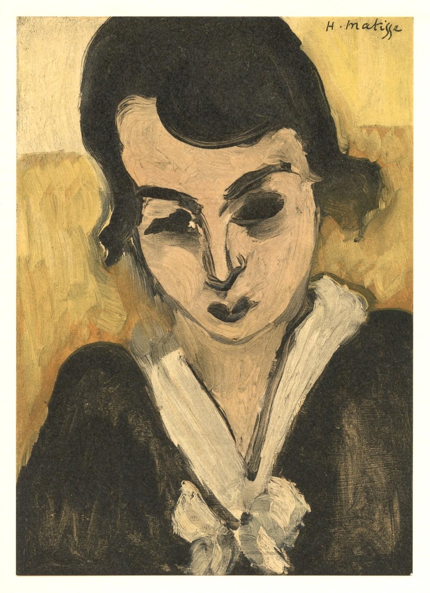 Henri Matisse, Mademoiselle M.A., Portraits Par Henri Matisse, Lithograph