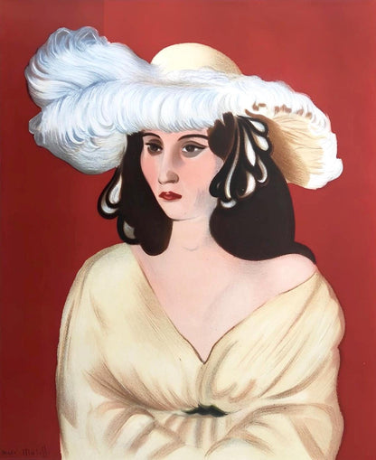 Henri Matisse, Mademoiselle M.A., Portraits Par Henri Matisse, Lithograph