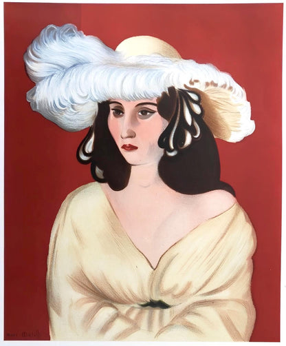 Henri Matisse, Mademoiselle M.A., Portraits Par Henri Matisse, Lithograph