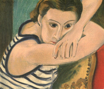 Henri Matisse, Madame L.D. Les Yeux Bleus, Portraits Par Henri Matisse, Lithograph