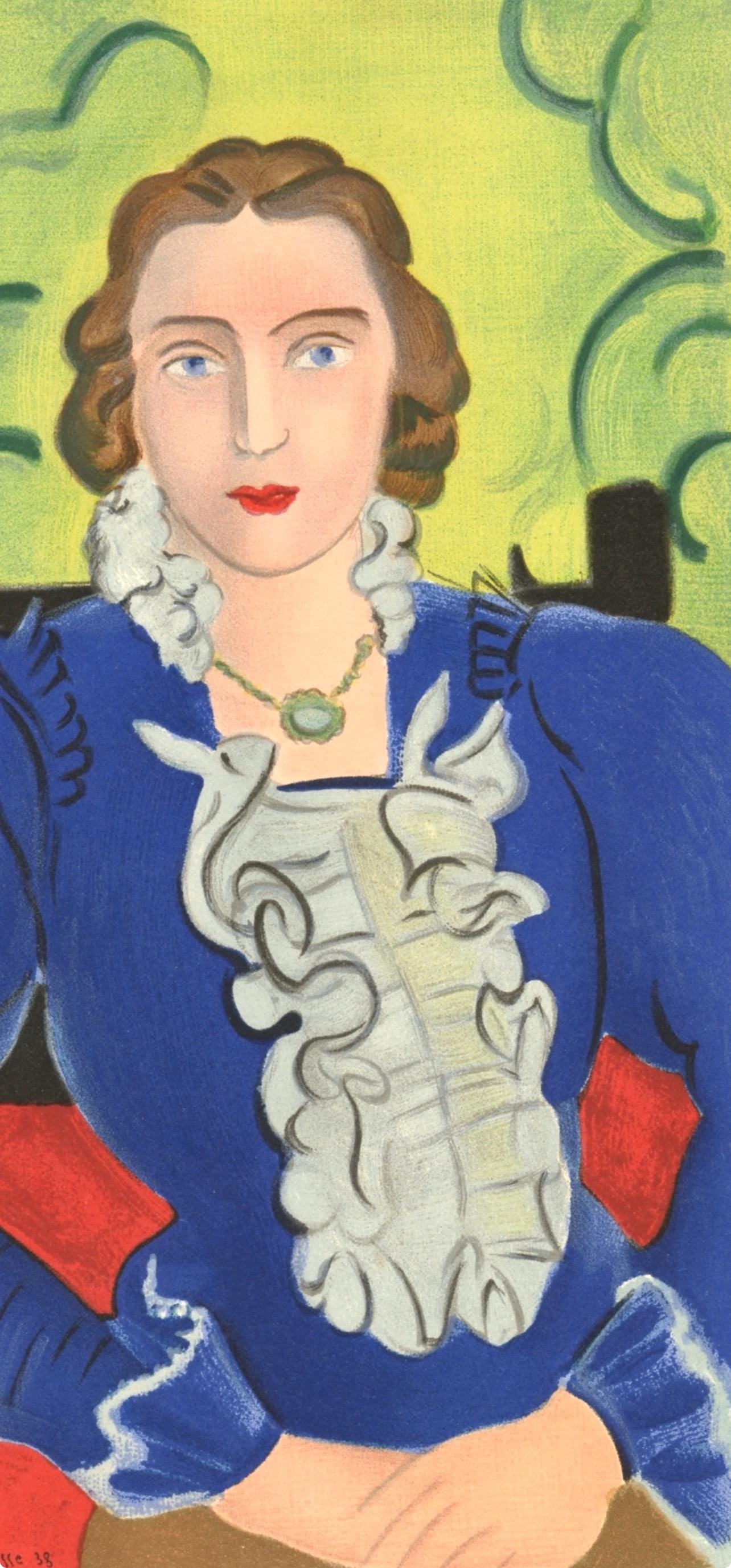Henri Matisse, Madame L.D., Portraits Par Henri Matisse, Lithograph