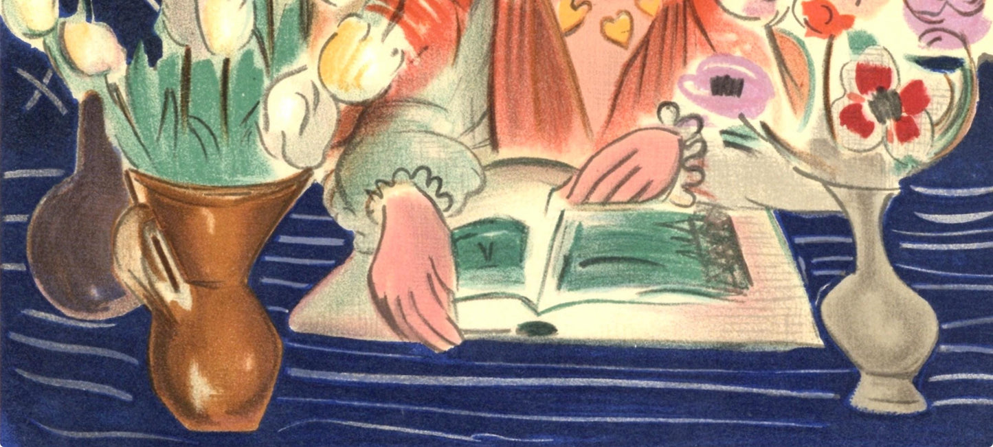 Henri Matisse, Mademoiselle A.N., Portraits Par Henri Matisse, Lithograph